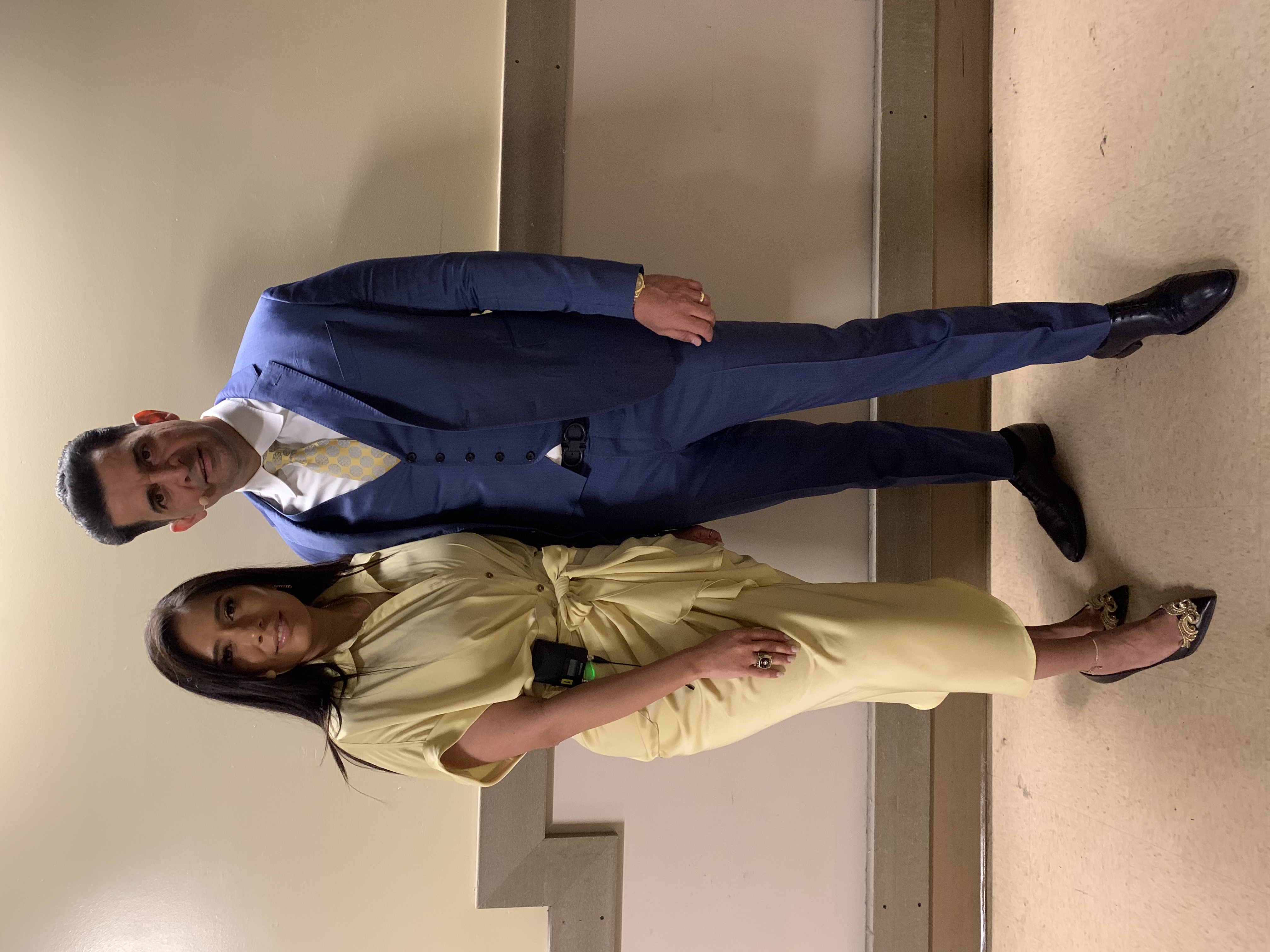 Cindy Cobos with Patrick Bet-David